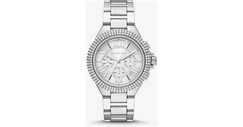 michael kors silver tone.